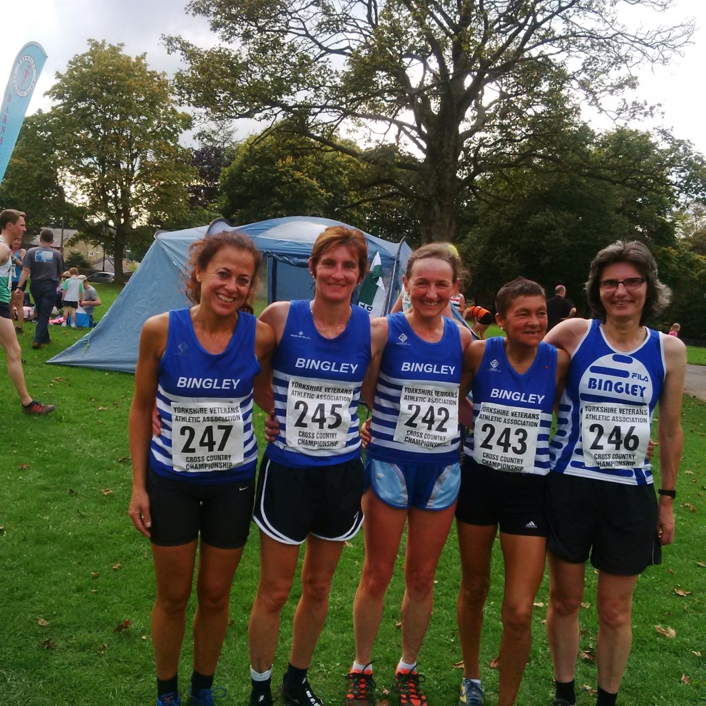 Ladies Marisol, Lesley, Becky, Andrea and Alison - happy to have finished